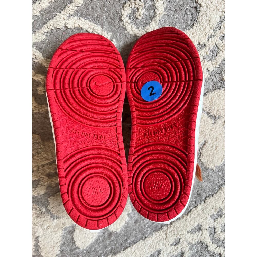 NEW❤️Nike Court Borough Low 2 'Sail Hot Curry' sz2 - Picture 12 of 12
